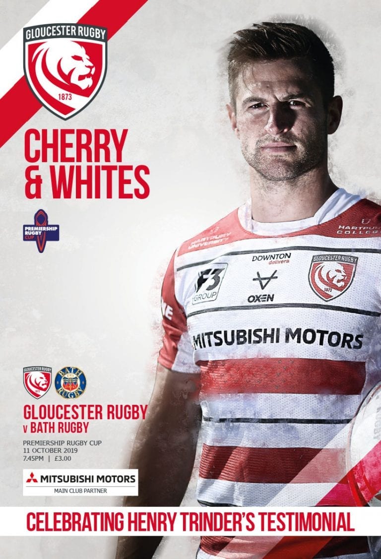 Gloucester v Bath Matchday Programme AcaCreative