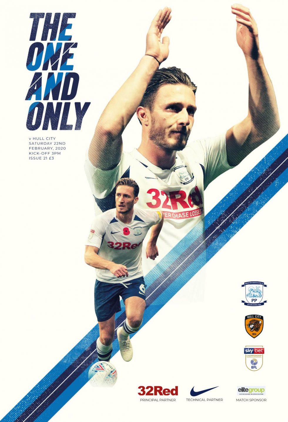 Preston North End v Hull City Matchday Programme AcaCreative