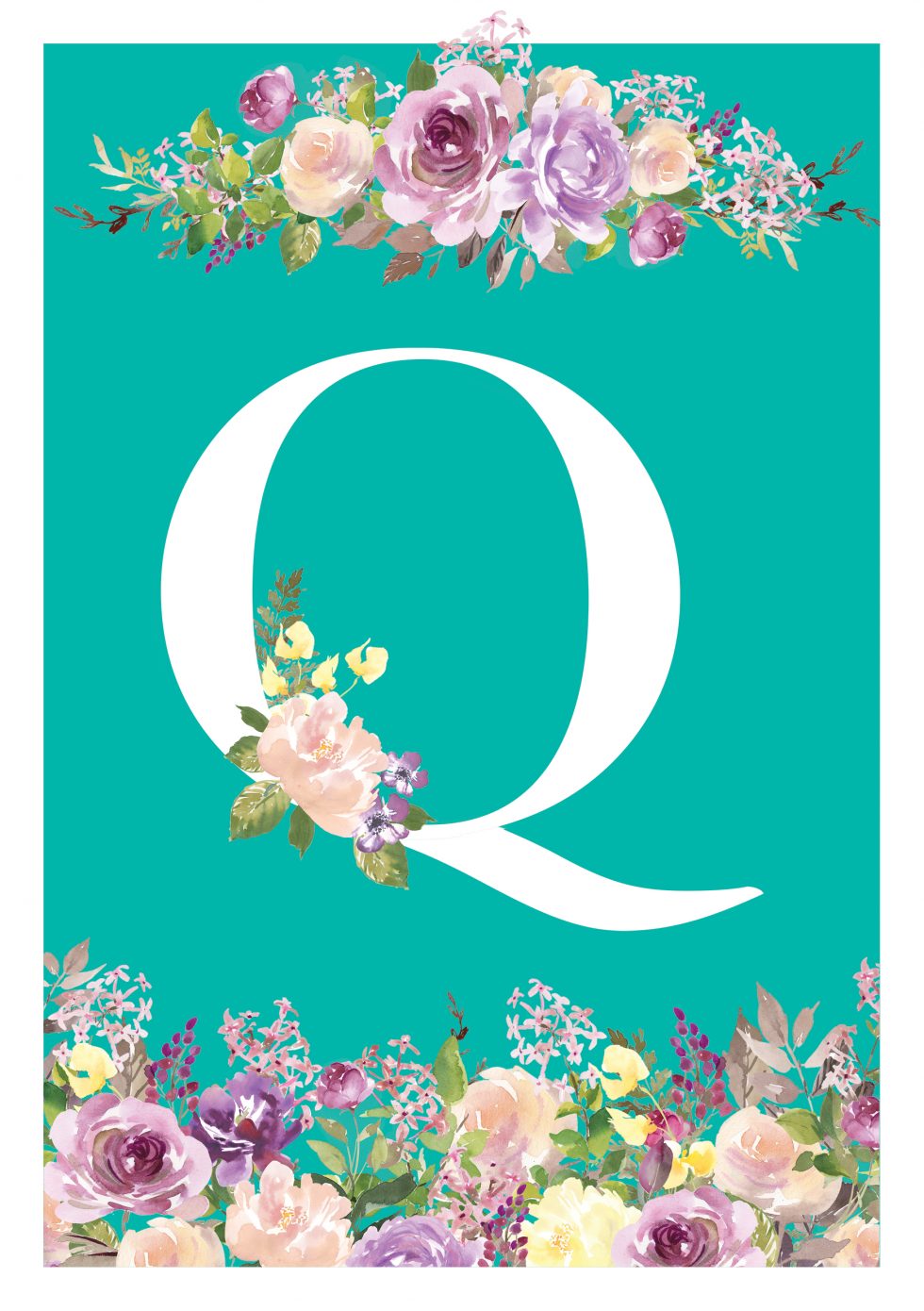 Simple Flowers – Q | Aca-Creative