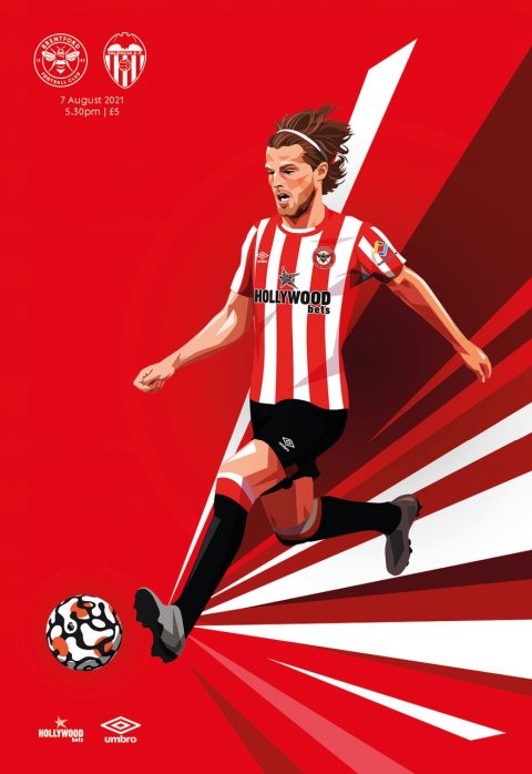 Brentford FC v Valencia Matchday Programme 2021/22  AcaCreative