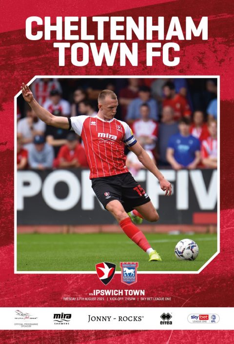 Cheltenham v Ipswich Matchday Programme 2021/22  AcaCreative