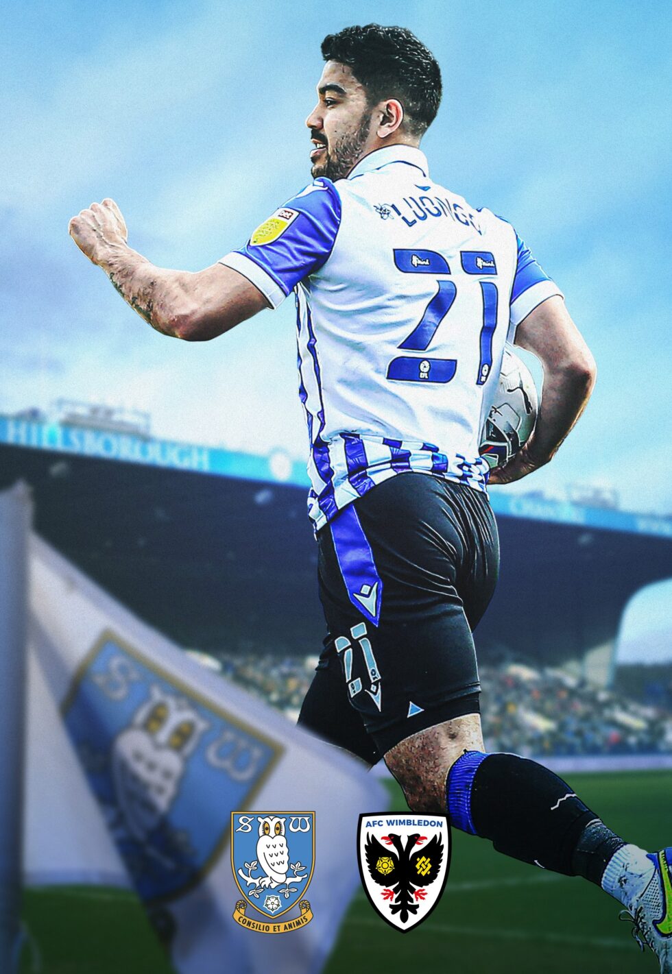 Sheffield Wednesday v AFC Wimbledon Matchday Programme 2021/22  Aca