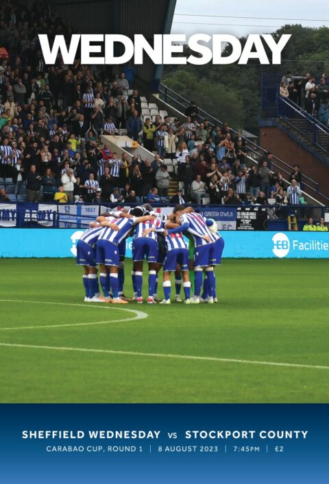 Sheffield Wednesday V Stockport County Programme 2023/24 | Aca-Creative